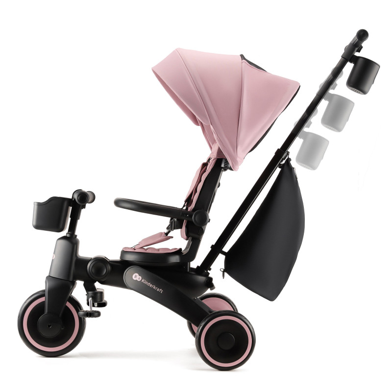 Триколісний велосипед Kinderkraft Jazz 2 Pink KRJAZZ02PNK0000