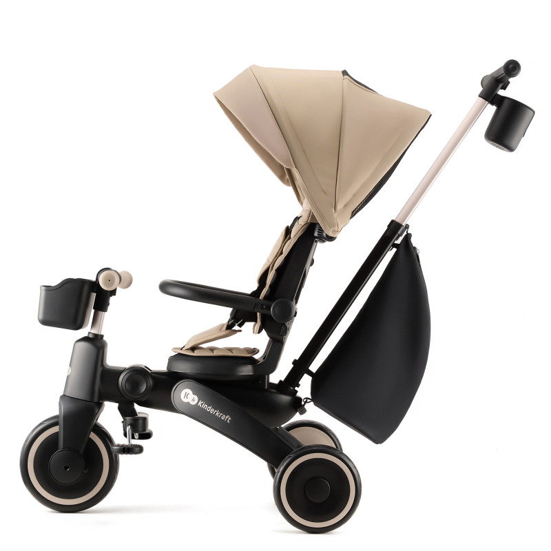 Триколісний велосипед Kinderkraft Jazz 2 Beige KRJAZZ02BEG0000