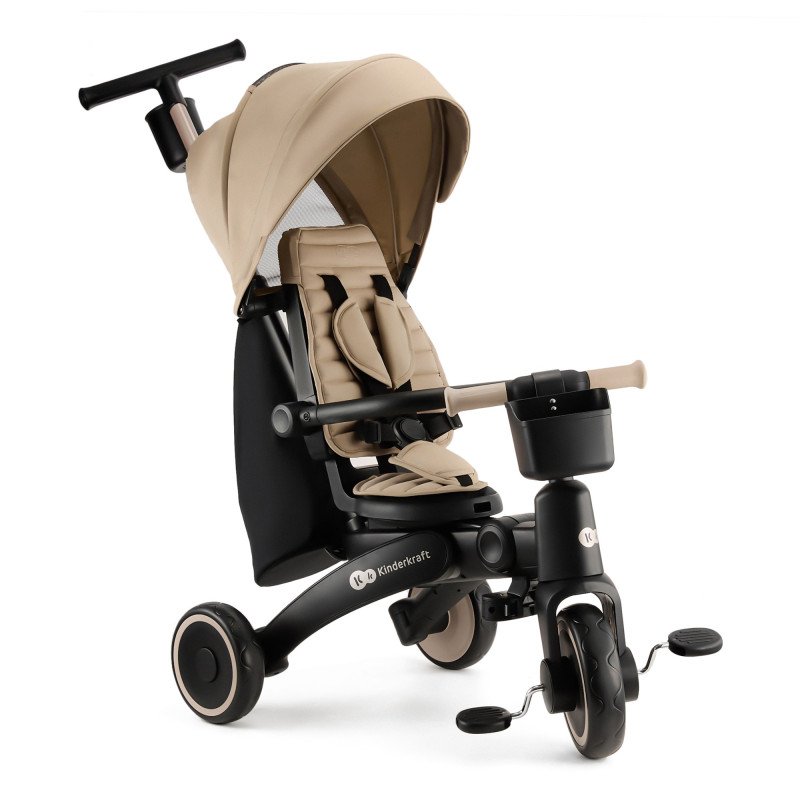 Триколісний велосипед Kinderkraft Jazz 2 Beige KRJAZZ02BEG0000