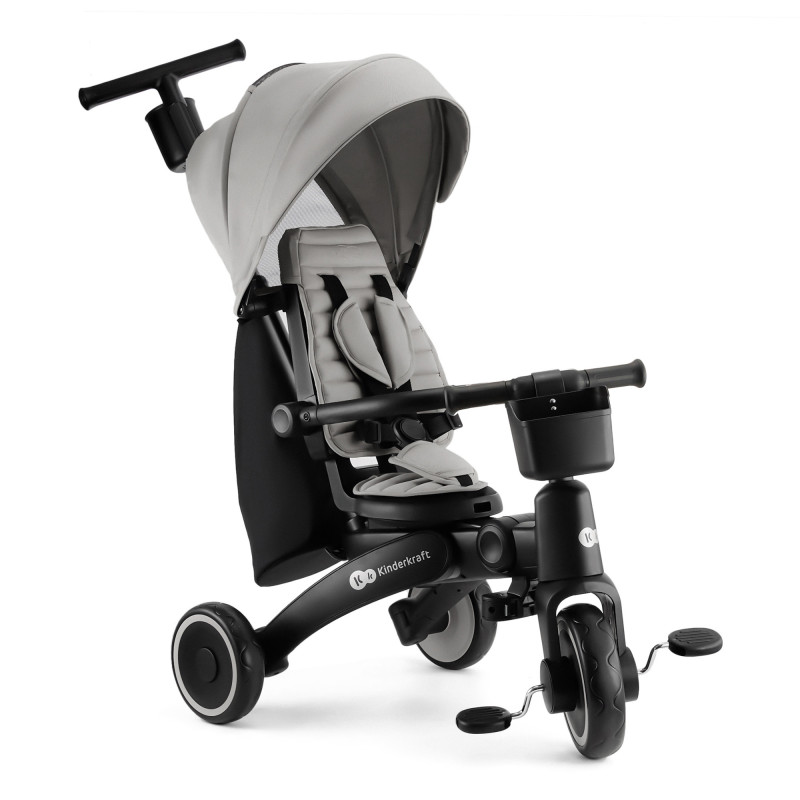 Триколісний велосипед Kinderkraft Jazz 2 Grey KRJAZZ02GRY0000