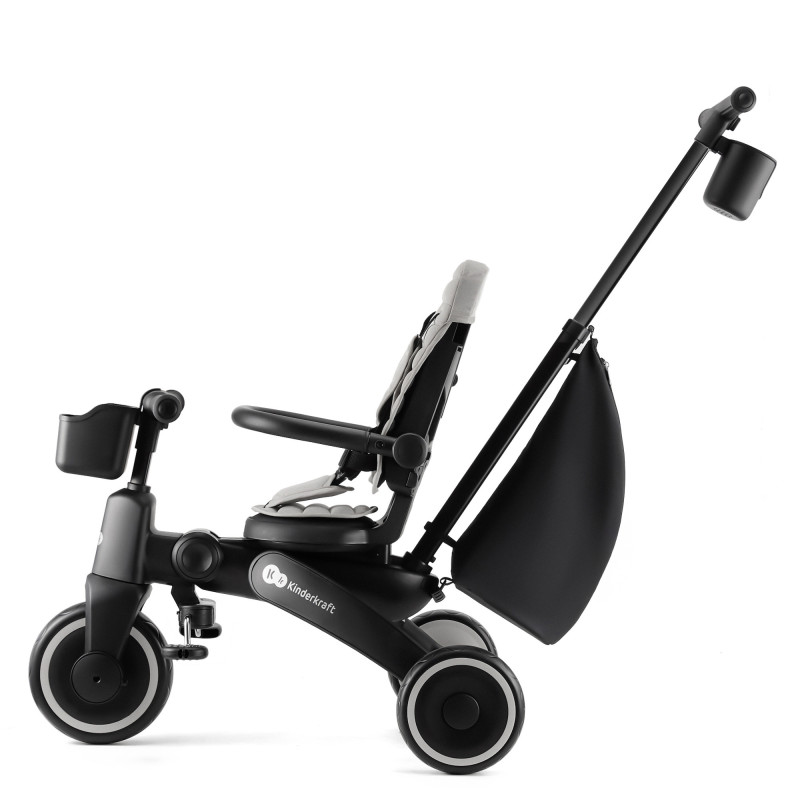 Триколісний велосипед Kinderkraft Jazz 2 Grey KRJAZZ02GRY0000