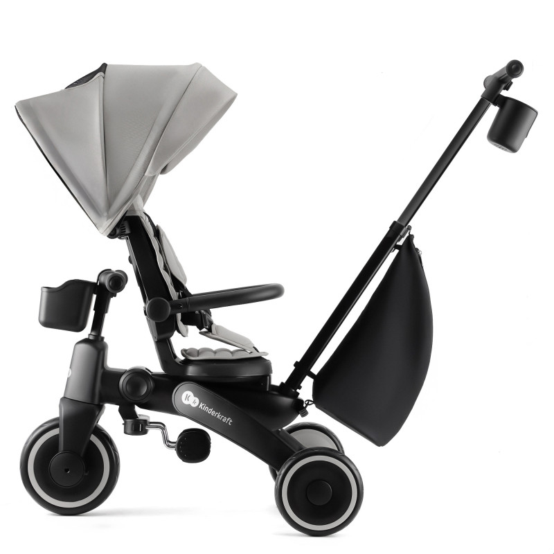 Триколісний велосипед Kinderkraft Jazz 2 Grey KRJAZZ02GRY0000