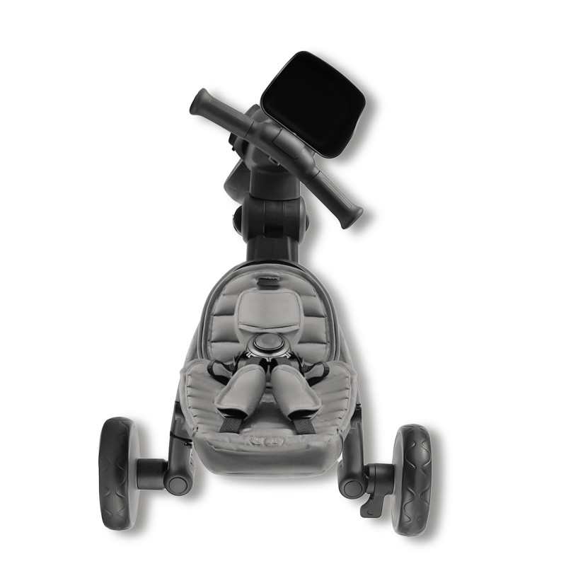 Триколісний велосипед Kinderkraft Jazz 2 Grey KRJAZZ02GRY0000
