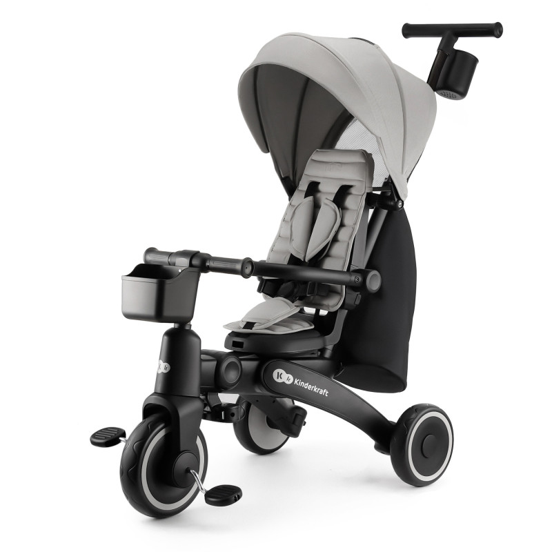 Триколісний велосипед Kinderkraft Jazz 2 Grey KRJAZZ02GRY0000