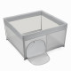 Манеж Kinderkraft Ziki Grey KLZIKI00GRY0000