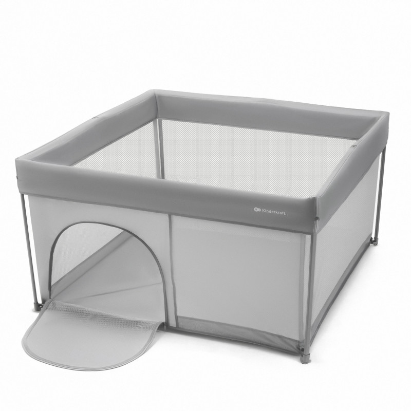 Манеж Kinderkraft Ziki Grey KLZIKI00GRY0000