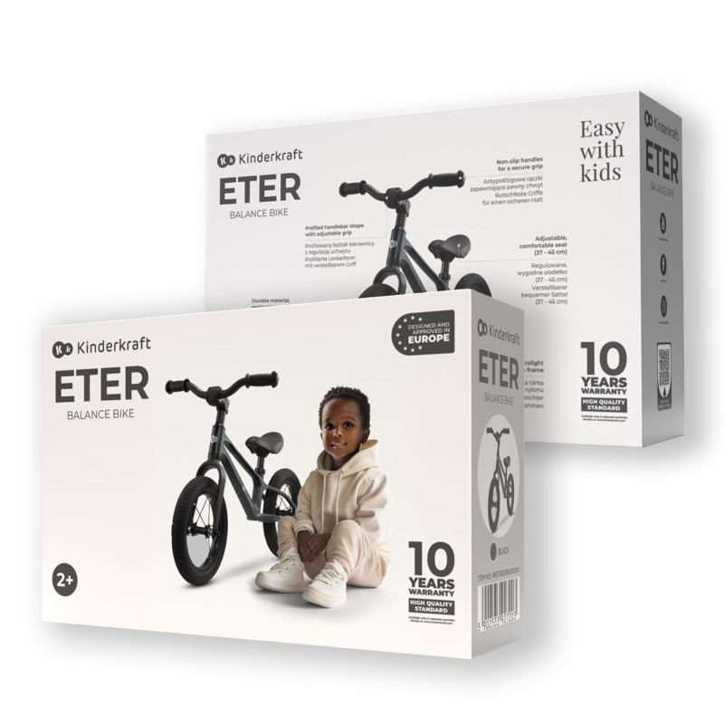 Біговел Kinderkraft Eter Black KRETER00BLK0000