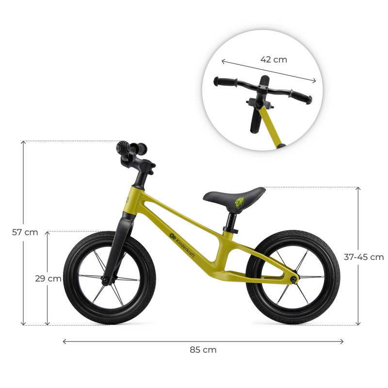 Біговел Kinderkraft Eter Lime KRETER00LIM0000
