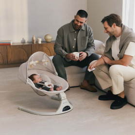 Крісло-гойдалка Kinderkraft Tulsy Beige KBTULS00BEG0000
