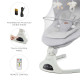 Крісло-гойдалка Kinderkraft Tulsy Gray KBTULS00GRY0000