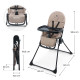 Стільчик для годування Kinderkraft Binci Beige KHBINC00BEG0000