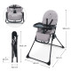 Стільчик для годування Kinderkraft Binci Grey KHBINC00GRY0000