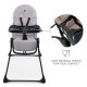 Стільчик для годування Kinderkraft Binci Grey KHBINC00GRY0000