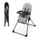 Стільчик для годування Kinderkraft Binci Grey KHBINC00GRY0000