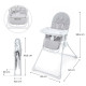 Стільчик для годування Kinderkraft Binci Light Grey KHBINC00LGR0000
