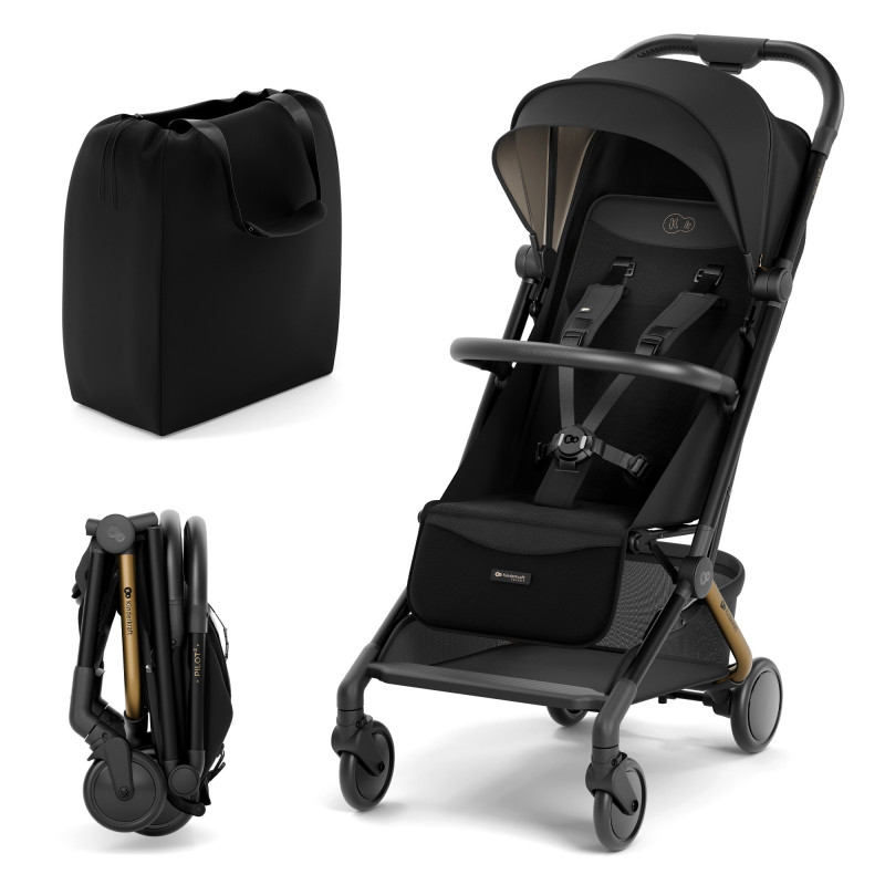 Прогулянкова коляска Kinderkraft Pilot 2 Midnight Black KSPILO02BLK0000
