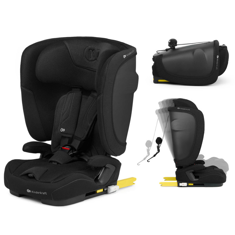 Автокрісло Kinderkraft Fix2Go i-Size Black KCFI2GO0BLK0000