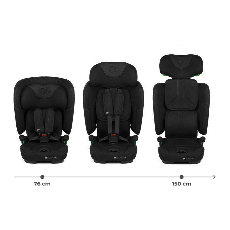 Автокрісло Kinderkraft Fix2Go i-Size Black KCFI2GO0BLK0000