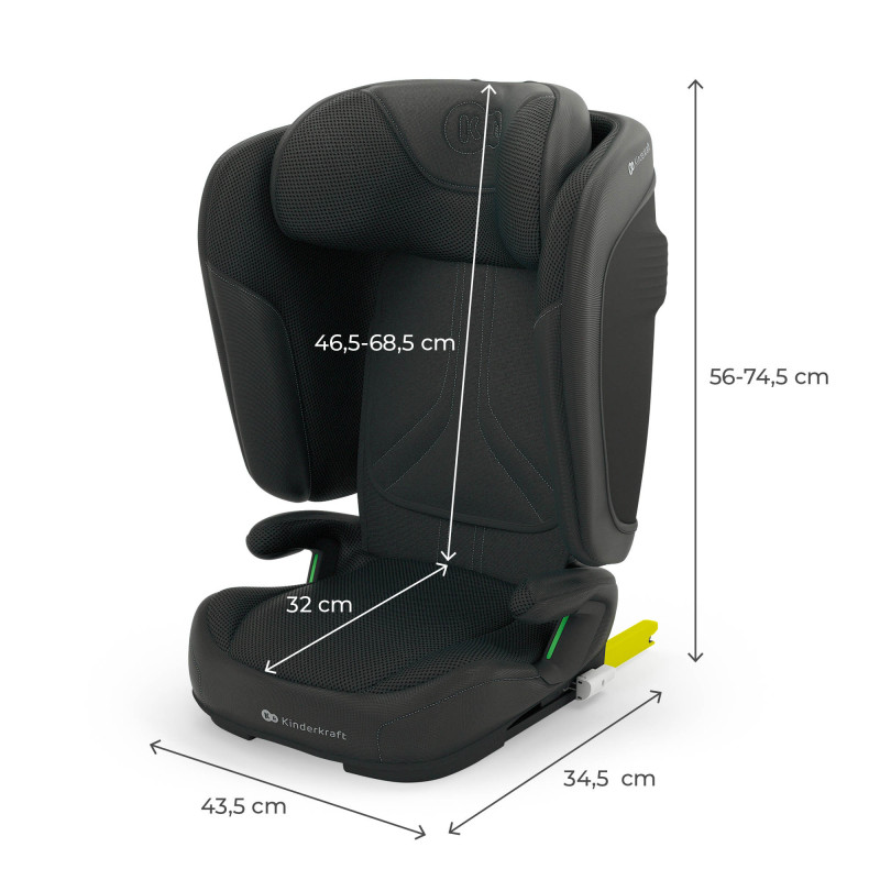 Автокрісло Kinderkraft Unity 2 i-Size Black KCUNIT02BLK0000