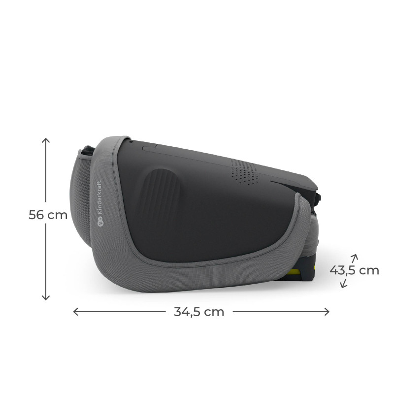 Автокрісло Kinderkraft Unity 2 i-Size Grey KCUNIT02GRY0000