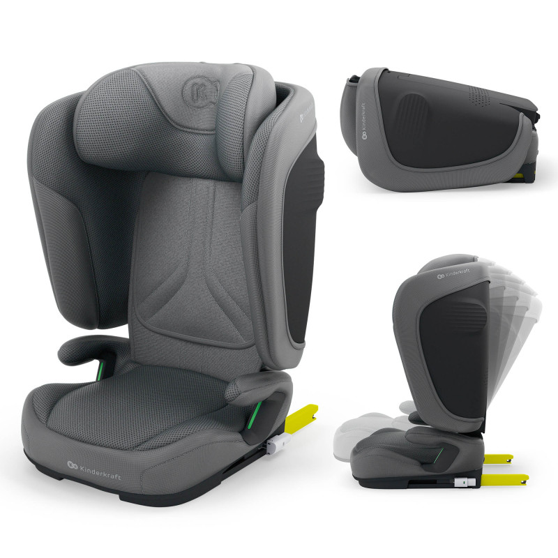 Автокрісло Kinderkraft Unity 2 i-Size Grey KCUNIT02GRY0000