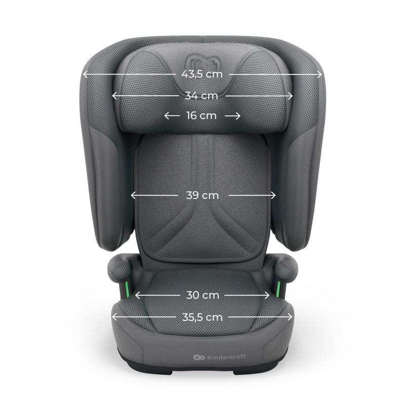 Автокрісло Kinderkraft Unity 2 i-Size Grey KCUNIT02GRY0000