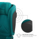 Автокрісло Kinderkraft Unity 2 i-Size Green KCUNIT02GRE0000