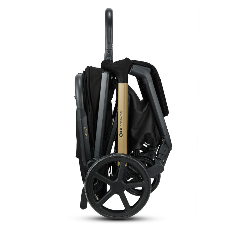 Прогулянкова коляска Kinderkraft Loom Black KSLOOM00BLK00BS