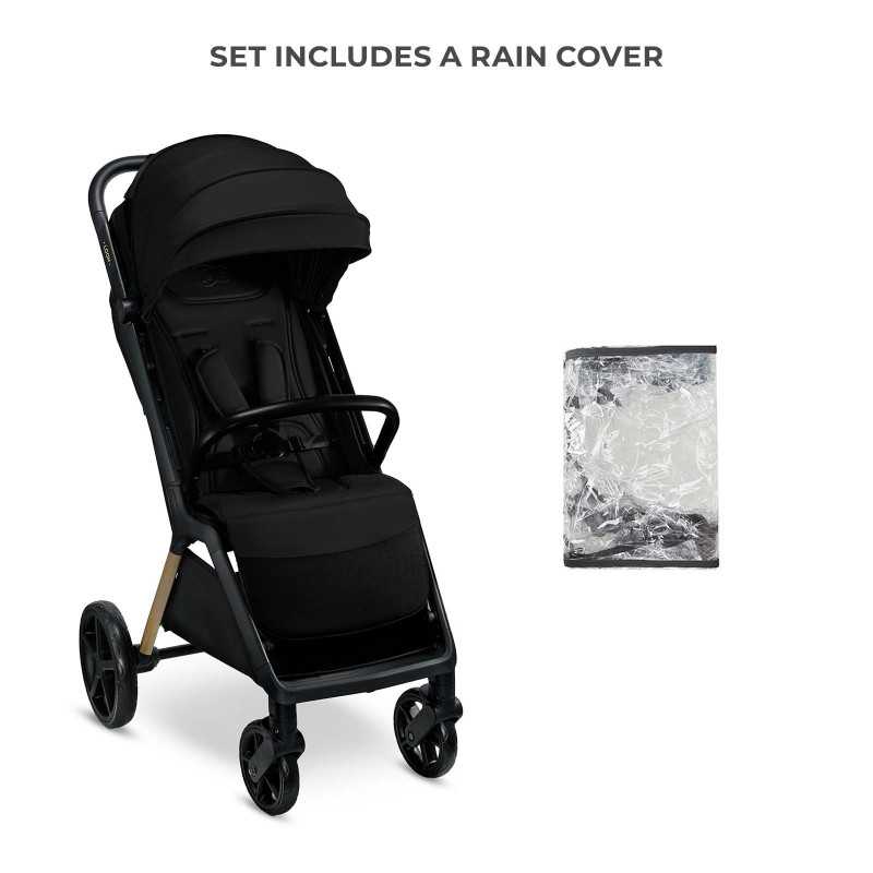 Прогулянкова коляска Kinderkraft Loom Black KSLOOM00BLK00BS