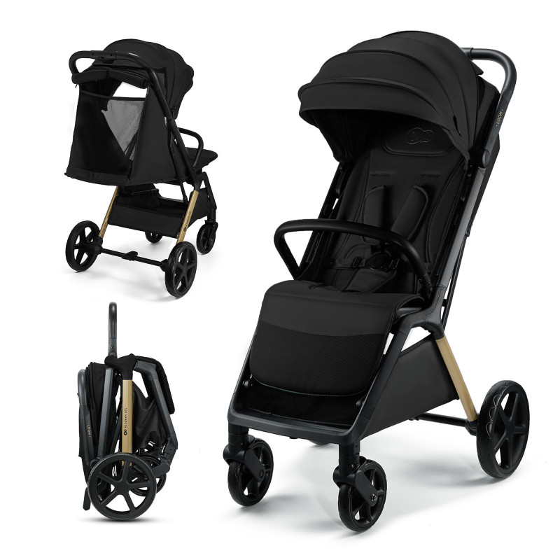 Прогулянкова коляска Kinderkraft Loom Black KSLOOM00BLK00BS