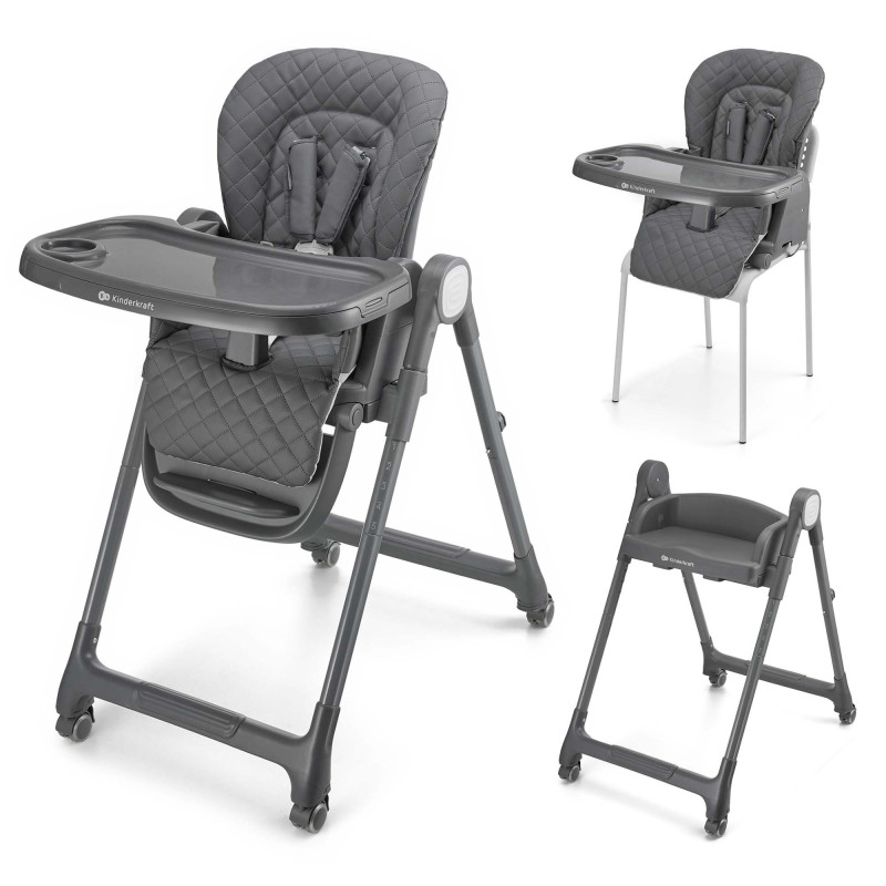 Стільчик для годування Kinderkraft Tulo Grey KHTULO00GRY0000