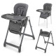 Стільчик для годування Kinderkraft Tulo Grey KHTULO00GRY0000
