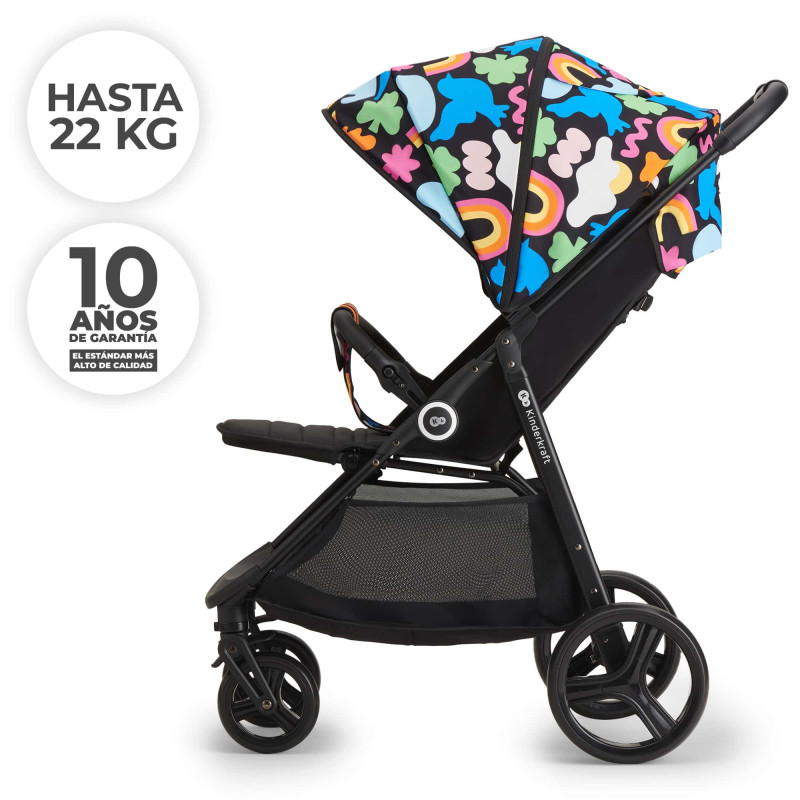 Прогулянкова коляска Kinderkraft Grande Plus Happy Shapes KSGRAN00HAP0000