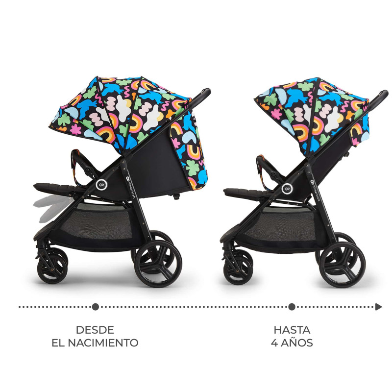 Прогулянкова коляска Kinderkraft Grande Plus Happy Shapes KSGRAN00HAP0000