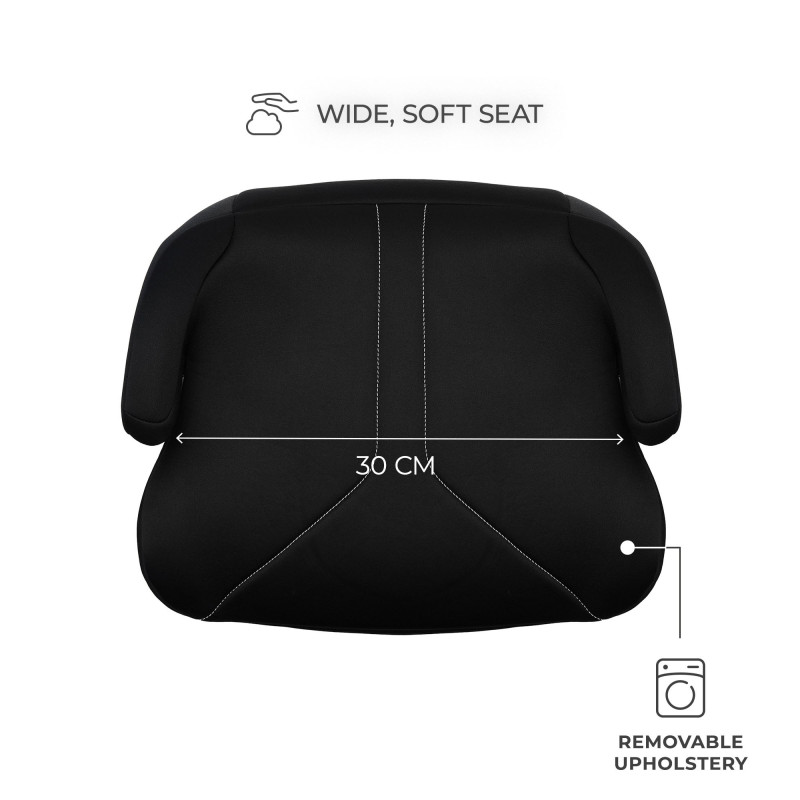 Автокрісло-бустер Kinderkraft i-Boost 2 Black KCIBOO02BLK0000