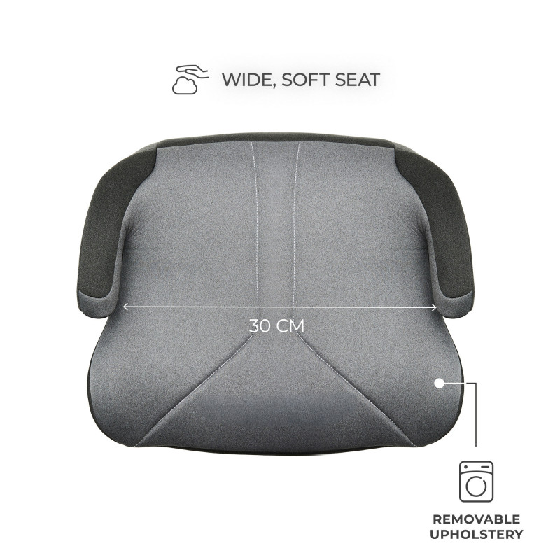 Автокрісло-бустер Kinderkraft i-Boost 2 Grey KCIBOO02GRY0000