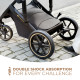 Універсальна коляска 2 в 1 Kinderkraft Prime 2 Dark Green KSPRIM02GRE2000