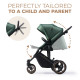 Універсальна коляска 2 в 1 Kinderkraft Prime 2 Dark Green KSPRIM02GRE2000