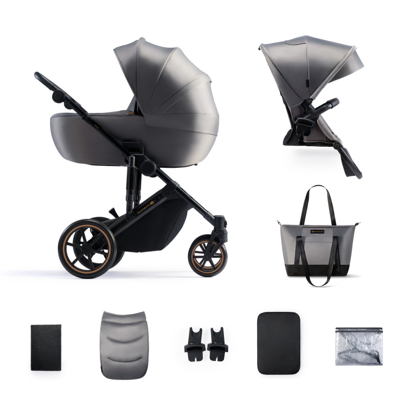 Універсальна коляска 2 в 1 Kinderkraft Prime 2 Shadow Grey KSPRIM02GRY2000