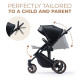 Універсальна коляска 2 в 1 Kinderkraft Prime 2 Venezian Black KSPRIM02BLK2000