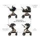 Універсальна коляска 3 в 1 Kinderkraft Esme Pro Pure Black KSESME00BLK300N