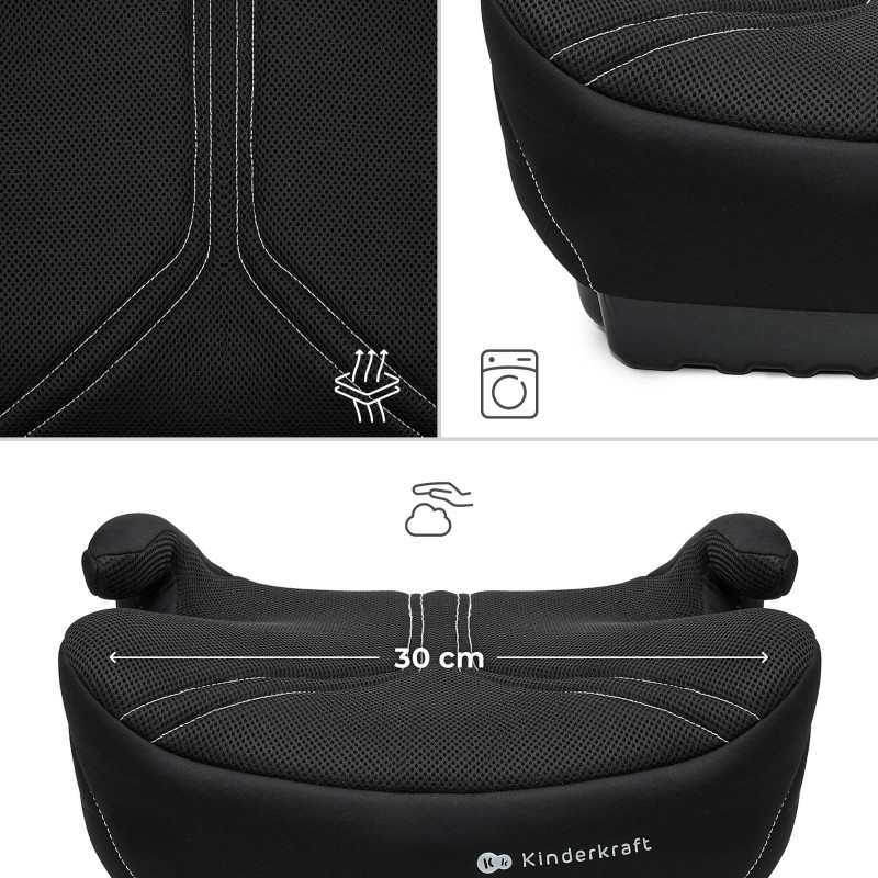 Автокрісло-бустер Kinderkraft i-Boost 2 Pro Black KCIBOO02BLKPR00