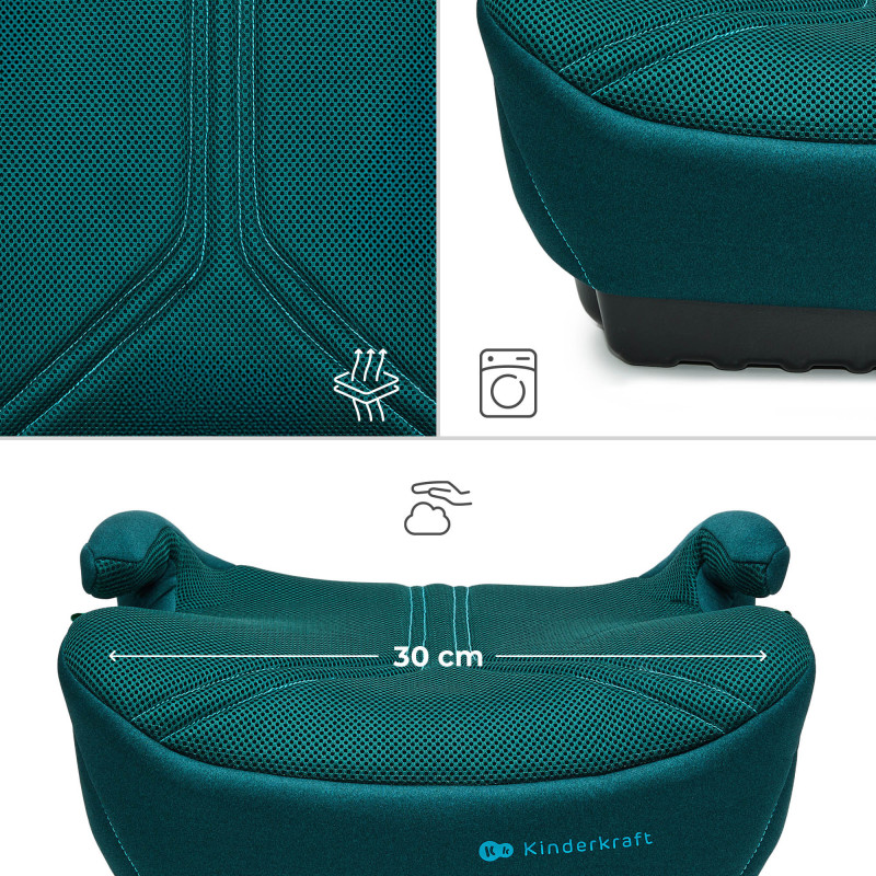 Автокрісло-бустер Kinderkraft i-Boost 2 Pro Green KCIBOO02GREPR00