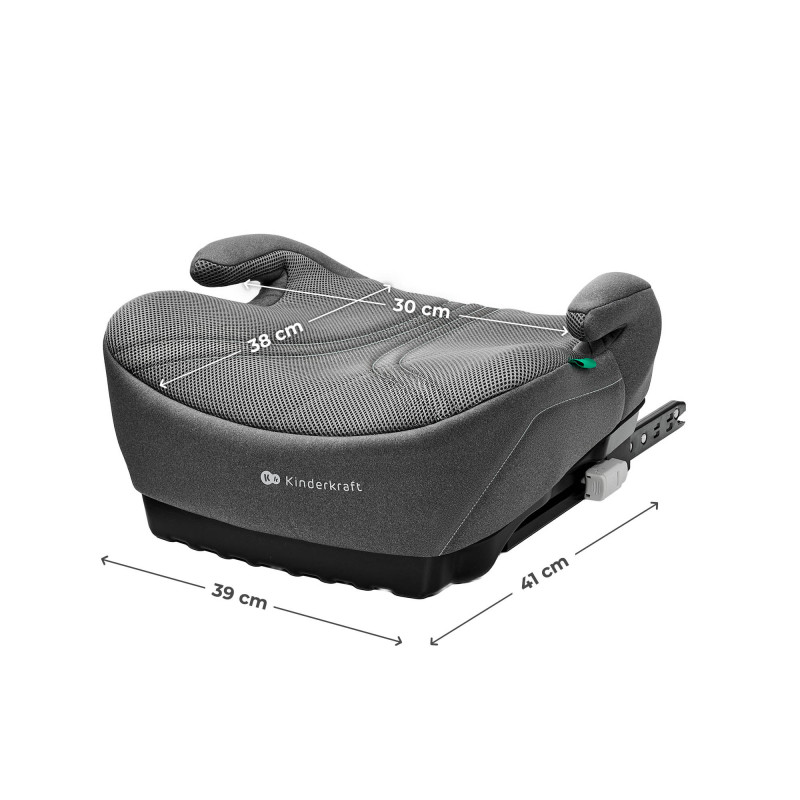 Автокрісло-бустер Kinderkraft i-Boost 2 Pro Gray KCIBOO02GRYPR00