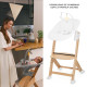 Стільчик для годування Kinderkraft Enock Beige KKKENOCBEGF0000