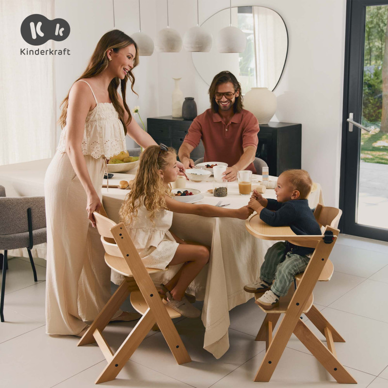 Стільчик для годування Kinderkraft Enock Beige KKKENOCBEGF0000