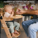 Стільчик для годування Kinderkraft Enock Beige KKKENOCBEGF0000