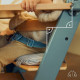 Стільчик для годування з подушкою Kinderkraft Enock Nordic Breeze KHENOC00NOR0000
