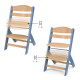 Стільчик для годування з подушкою Kinderkraft Enock Nordic Breeze KHENOC00NOR0000