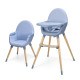 Стільчик для годування 2 в 1 Kinderkraft Fini 2 Nordic Breeze KHFINI02NOR0000